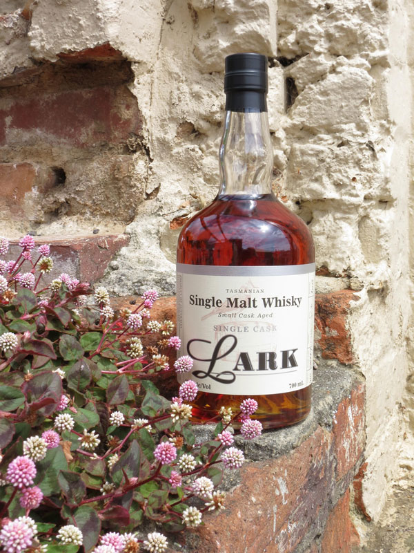 single malt whisky at Lark Distillery, Pontville
