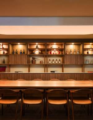 the tasting bar at Sullivan’s Cove, Cambridge