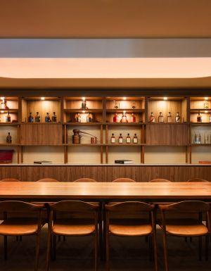 the tasting bar at Sullivan’s Cove, Cambridge