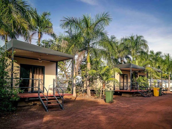 standard cabins at Noonamah Tourist Park, Darwin