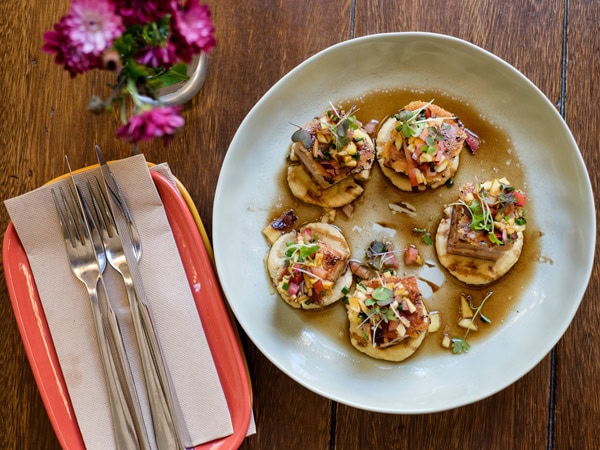 a plate of food at The Pig & Tinder Box,Tamworth