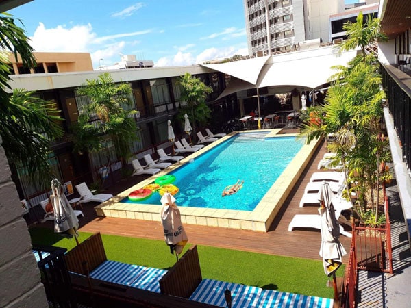swimming pool, The Cavenagh Hotel, Darwin, NT