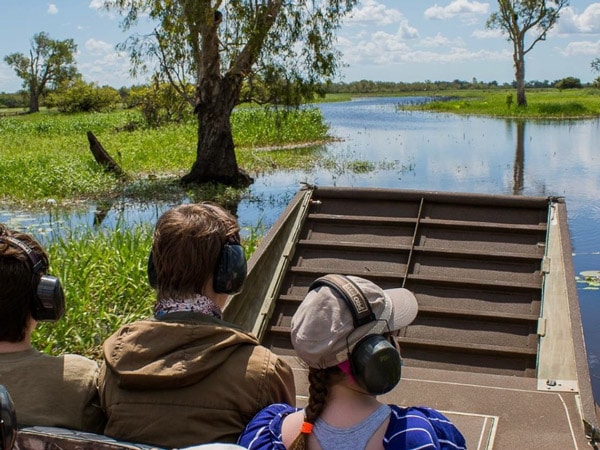 Wildlands Wetlands Safari Cruises at Mary River wetlands, Darwin, NT