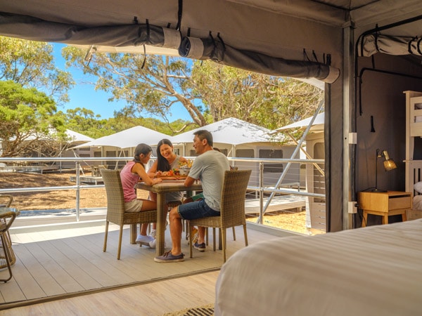 forest cabin at Rottnest Island