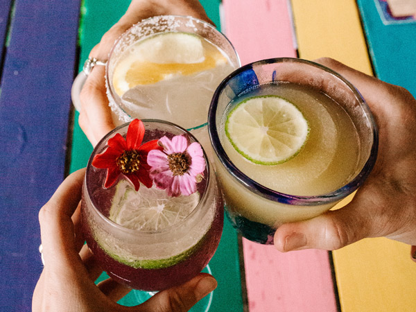 tropical cocktails from Hot Tamale, Darwin