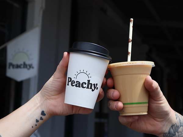 Peachy cafe in Bendigo