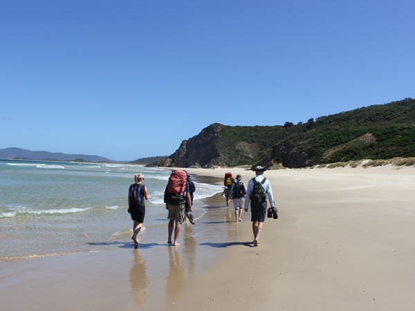 Bruny Island Long Weekend beach walk