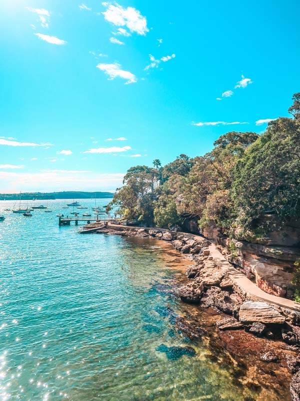 Parsley Bay beach walkway