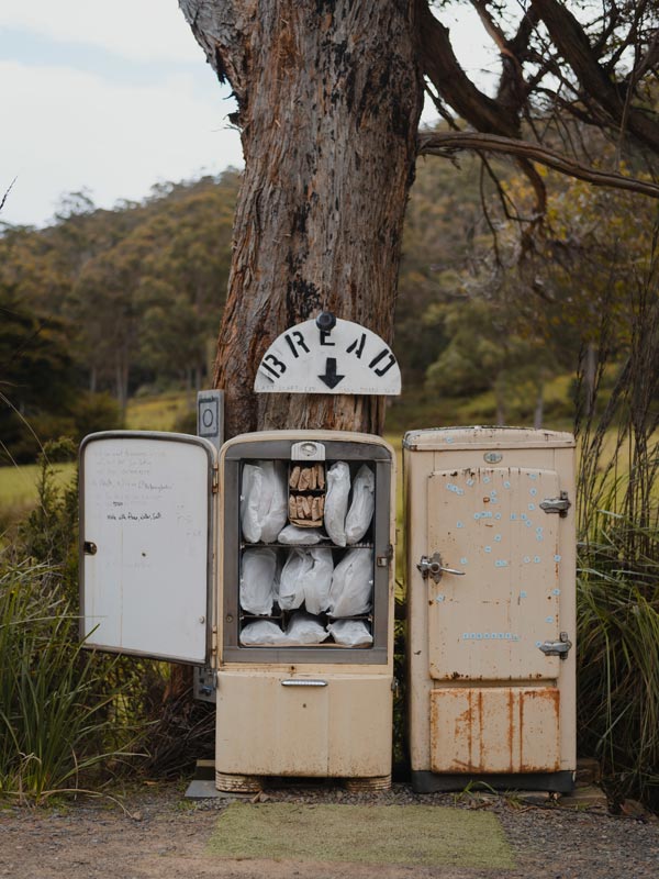 The Bruny Baker - Brunt Island Bread Fridge