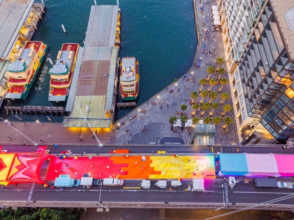 Circular Quay in Sydney