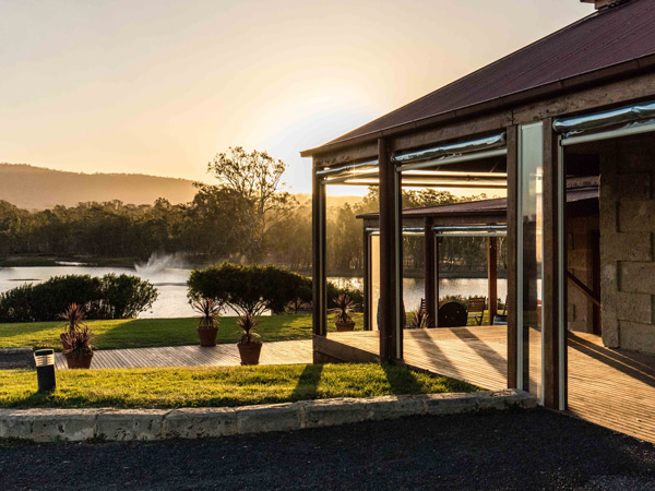 scenic views at Sutton Grange Winery, Bendigo