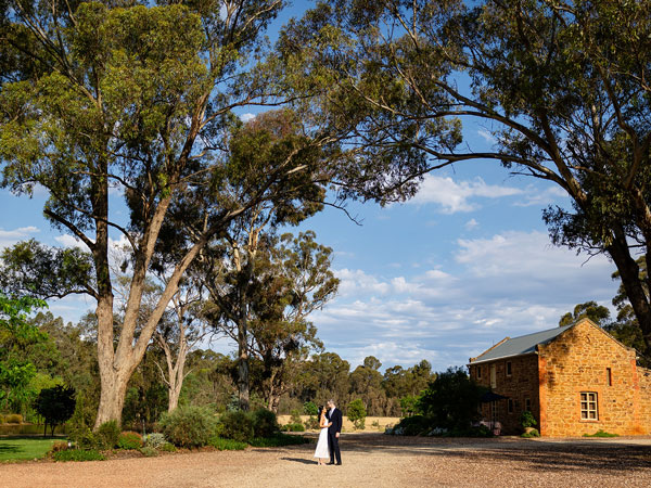 a married couple at The Stables at Byronsvale, Bendigo