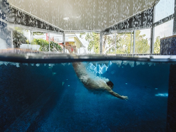 Mt Hay Retreat indoor pool