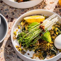 Greek Modern breakfast at HAM cafe in Cronulla, Sydney