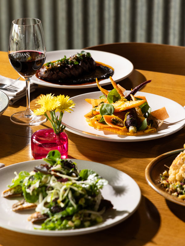 food and wine at Essen at Artisans of the Barossa