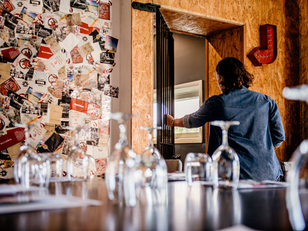 the tasting room at First Drop Wines, Barossa Valley