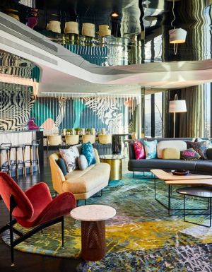 EWOW living area at W Hotel Brisbane