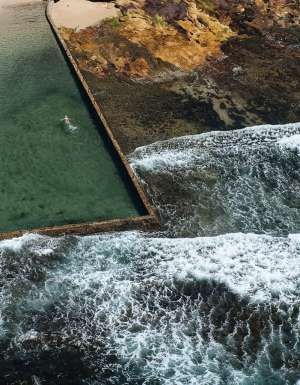 the Shelly Beach Ocean Bath in Cronulla