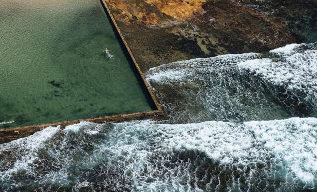 the Shelly Beach Ocean Bath in Cronulla
