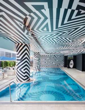 WET Deck swimming pool at W Brisbane