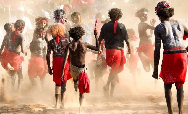Dancers at Barunga Festival