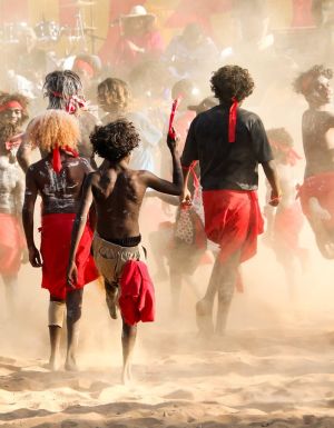 Dancers at Barunga Festival