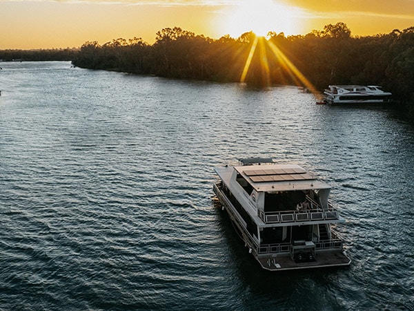 Houseboat on the Murray River