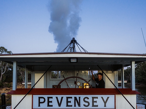 PS Pevensey, Echuca Paddlesteamers, things to do along the Murray River