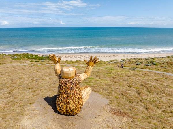 Santi Ikto - Giants of Mandurah by Thomas Dambo