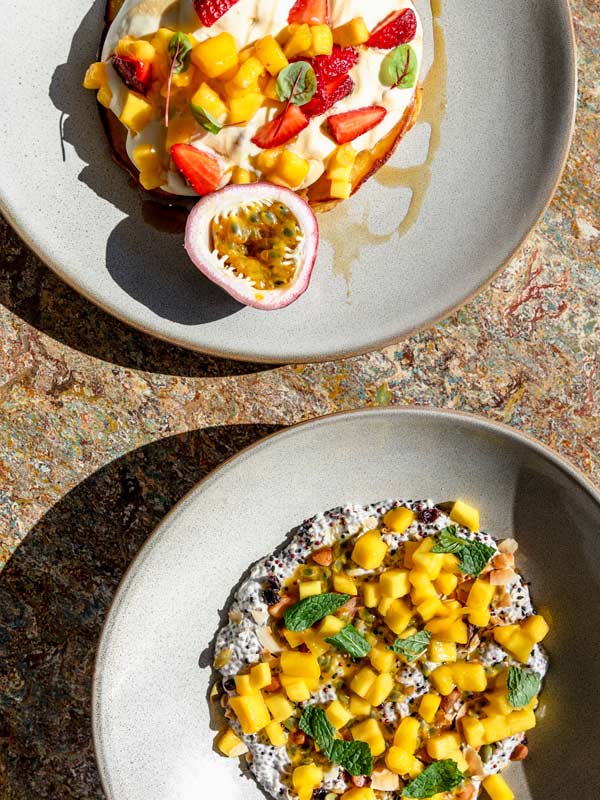 Three Blue Ducks summer menu desserts at W Hotel Brisbane