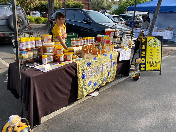 Hachibee Honey, Albury Wodonga Farmers Market