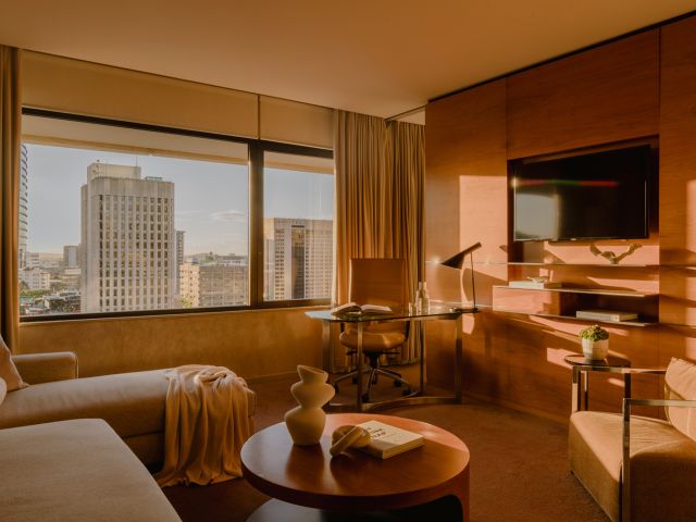 the suite interior at InterContinental Brisbane