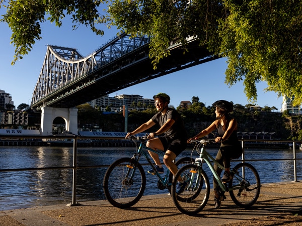 Biking in Brisbane, QLD