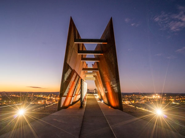 Line of Lode Miners Memorial in Broken Hill