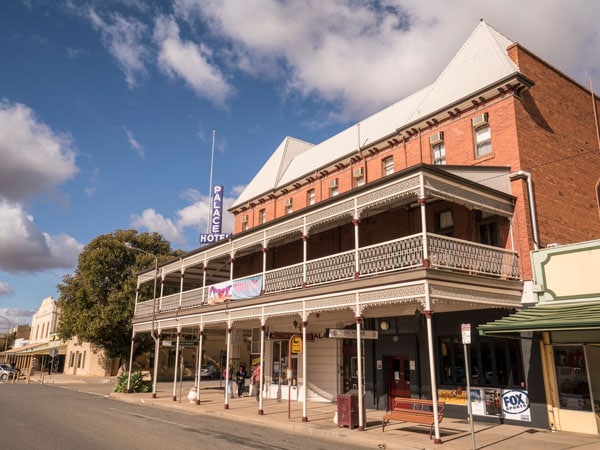The Palace Hotel in Broken Hill