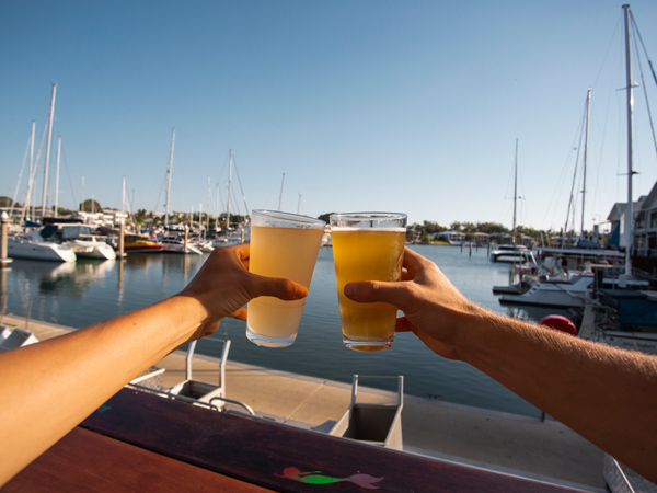 drinks at Lola’s Pergola, Darwin
