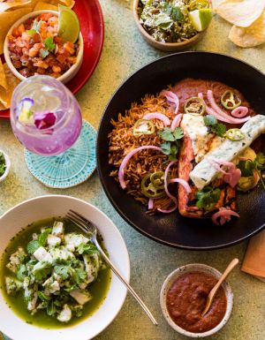 Mexican cuisine at Hot Tamale, Darwin