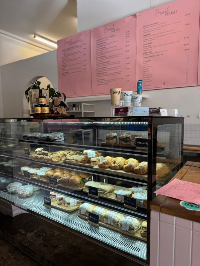 baked goods at The Deli, Broken Hill