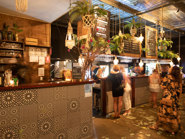 inside a bar at Miami Marketta, Gold Coast suburbs