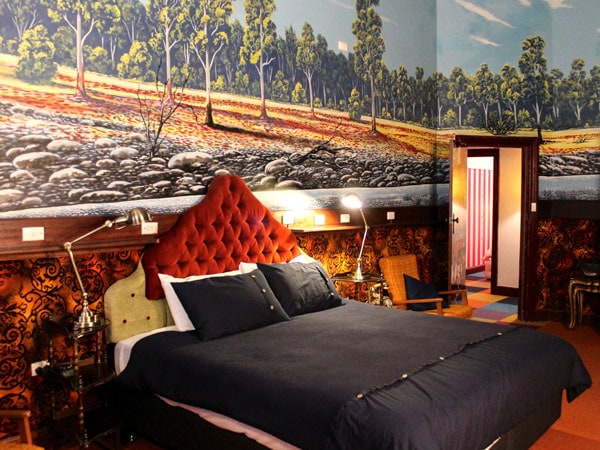 Inside the rooms of Broken Hill Palace Hotel