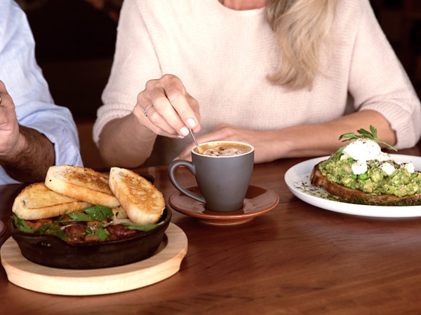 Menu at Silly Goats Broken Hill