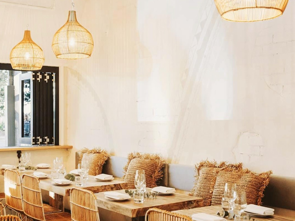 the dining interior at Baskk Italian, best restaurants Gold Coast