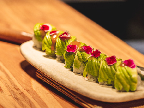 the signature sushi maki at Kin, best restaurants Gold Coast