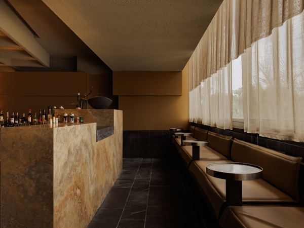 a dimly lit restaurant interior at Norte, best restaurants Gold Coast