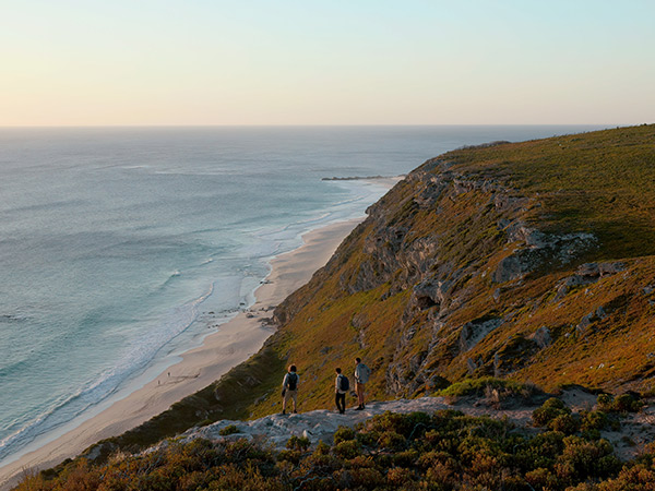 Contos Beach at Easter