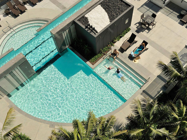 the pool at Peppers Broadbeach