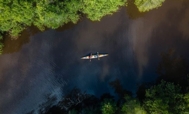 Kayaking in Noosa with Kanu Kapers
