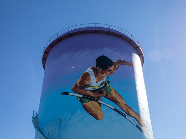 Percy Hobson Mural, Bourke