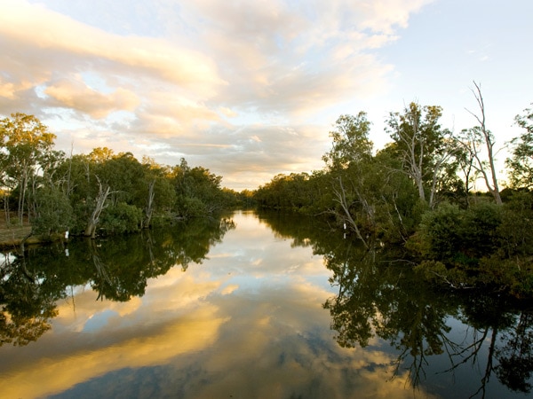a scenic view of Nagambie waterways
