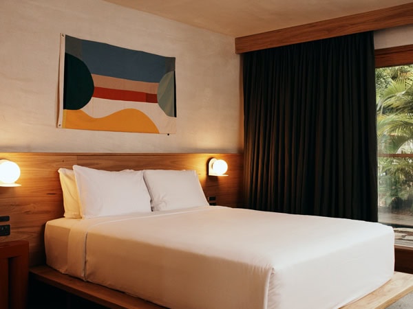 Inside the bedrooms at Sunseeker